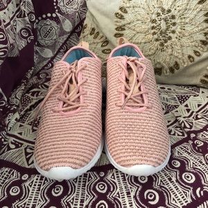 Light Pink Running Shoes